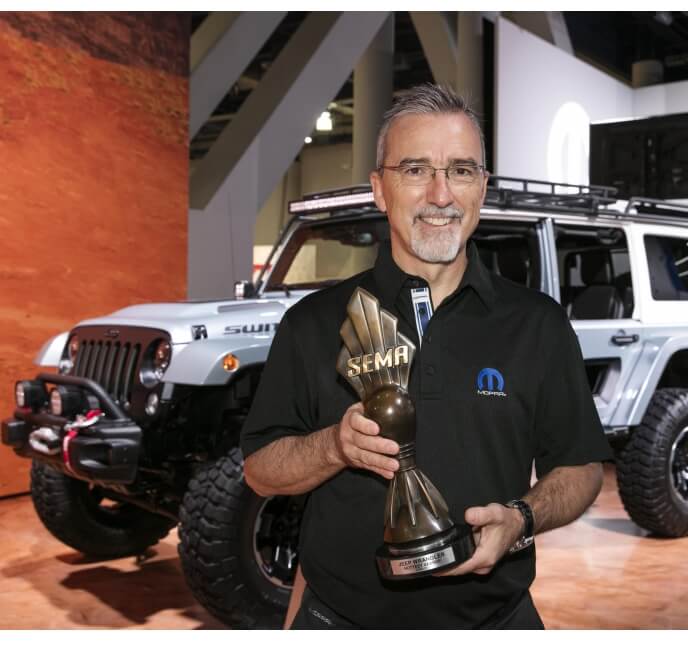 Jeep Wrangler  Named  'Hotttest 4x4 SUV' at SEMA 