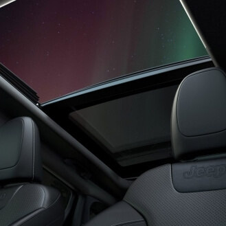  Available CommandView Dual-Pane Panoramic Sunroof 