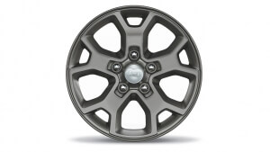17-inch x 7.5-inch Rubicon Wheel - Satin Carbon