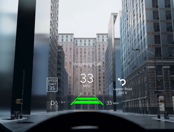 AVAILABLE HEAD-UP DISPLAY