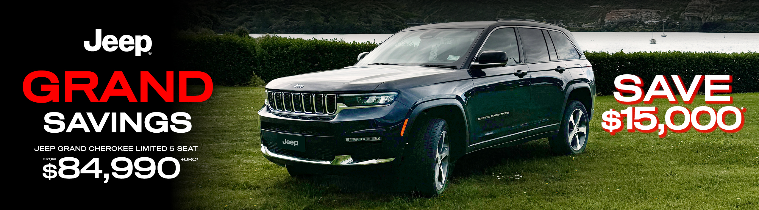 "GRAND SAVINGS" GRAND CHEROKEE 5-SEAT OFFER