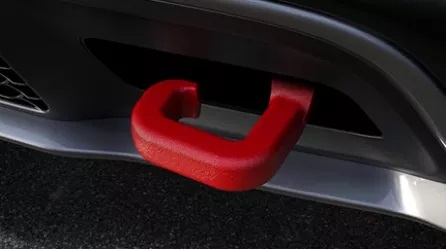 Red Tow Hooks