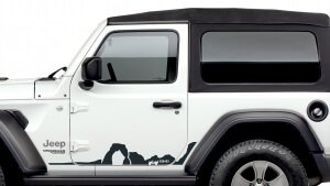 2-Door Bodyside Decal - Moab Design