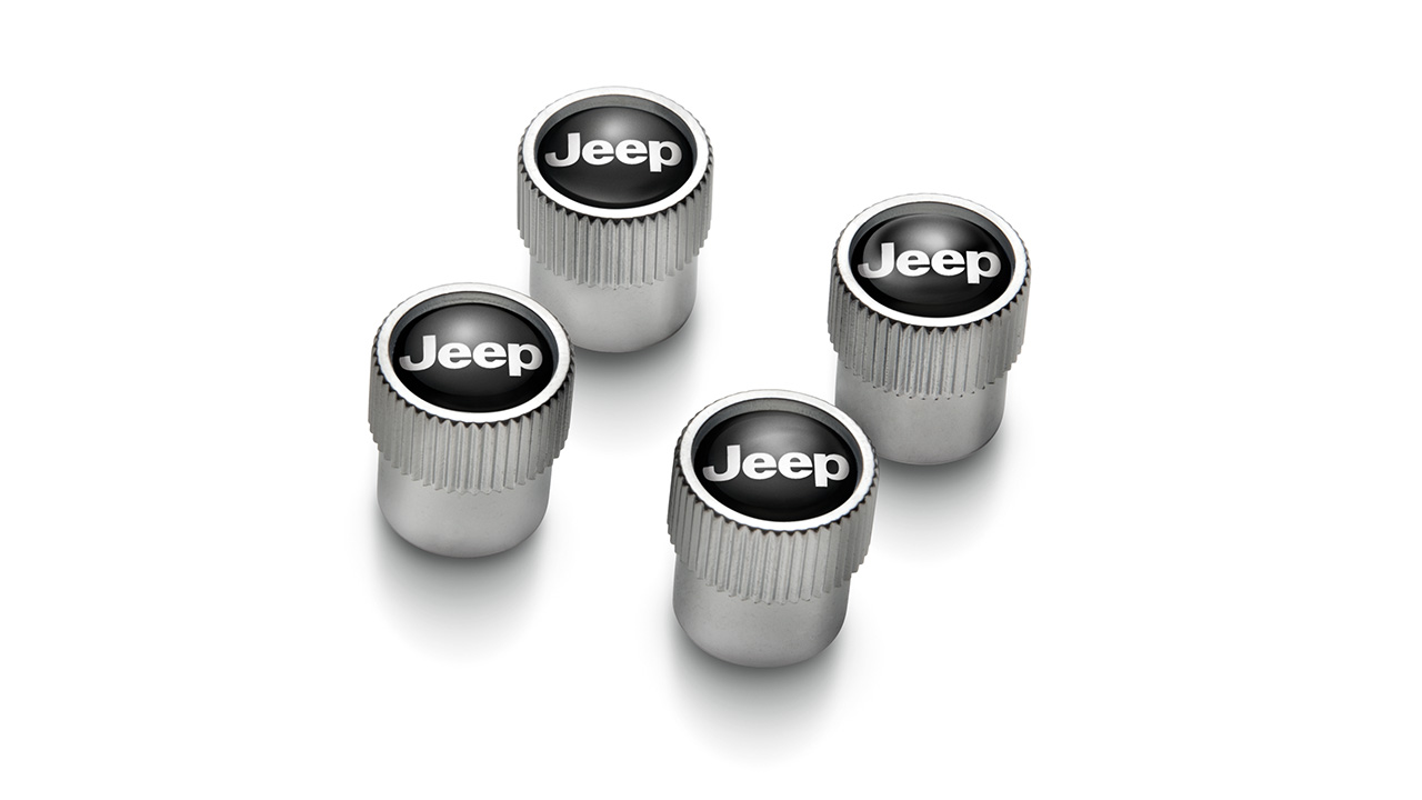 Valve Stem Caps - Silver set of Four